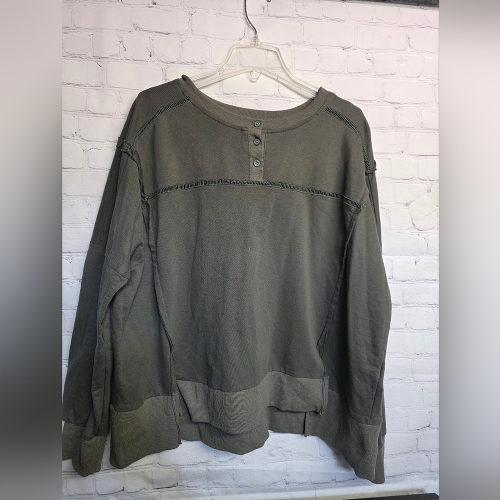 Heyson Olive Green Sweatshirt